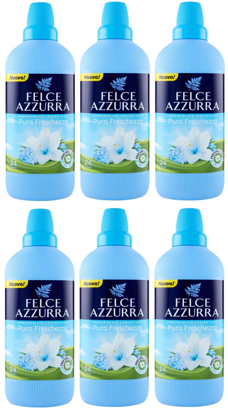 Felce Azzurra FELCE AZZURRA Ammorbidente Concentrato Pura Freschezza, ammorbidente concentrato con pura freschezza, 24 lavaggi, 600 ml