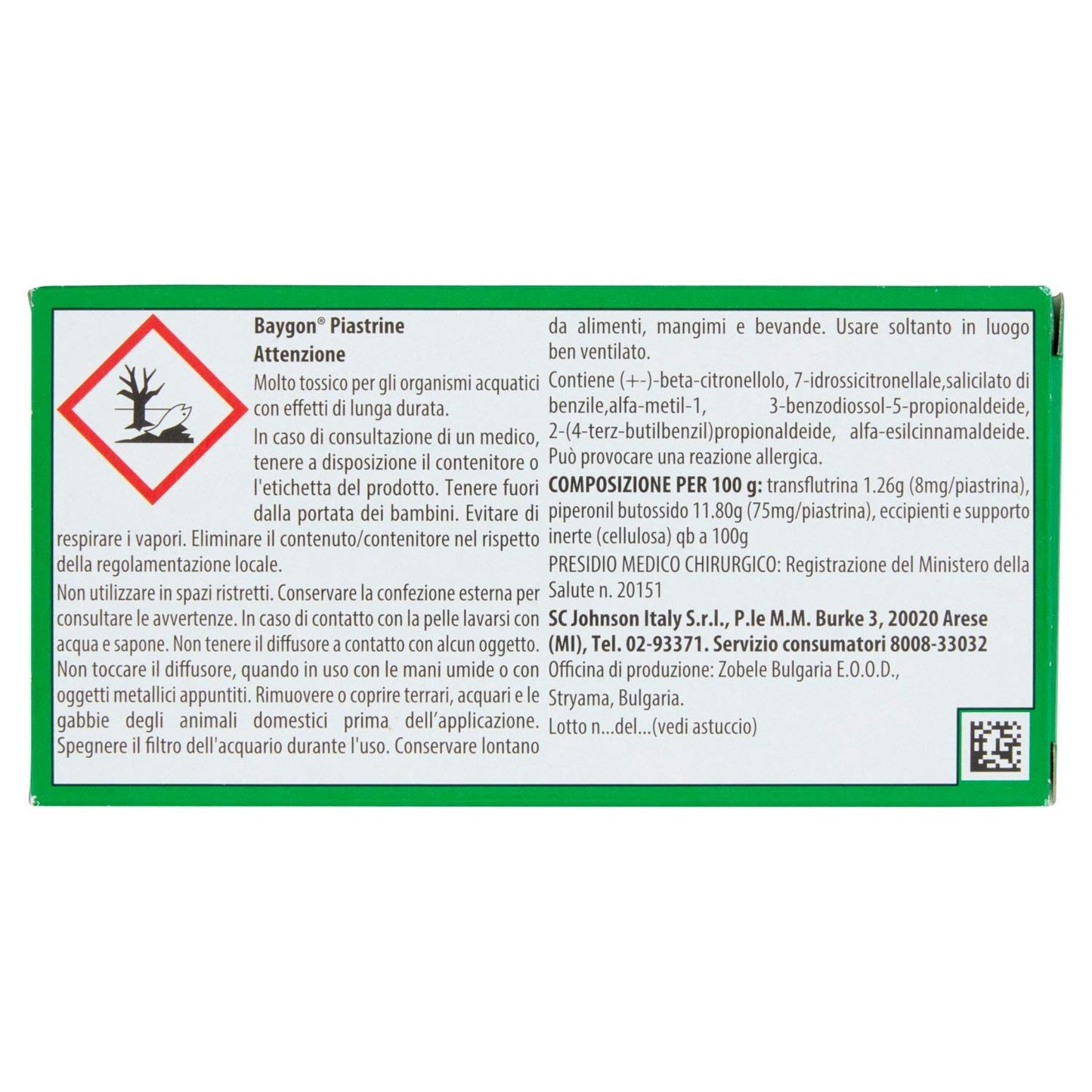 Baygon Piastrine Zanzare Trm - 30 Pezzi