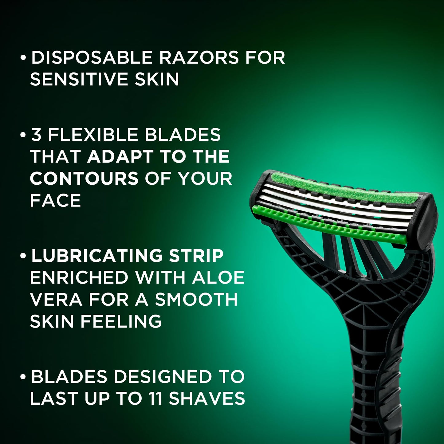 Wilkinson Sword Xtreme 3 Sensitive - Confezione da 4+2 rasoi usa e getta uomo