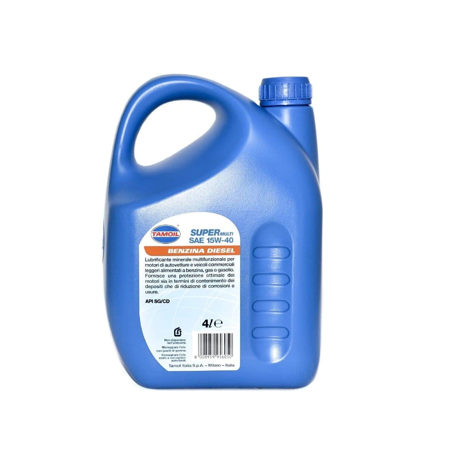 TAMOIL 9565 Olio per Auto Superm 15W40 B-D Lt.4