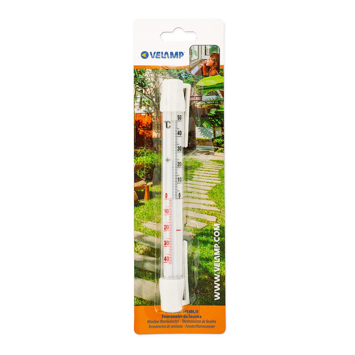 VELAMP Termometro da finestra indoor/outdoor