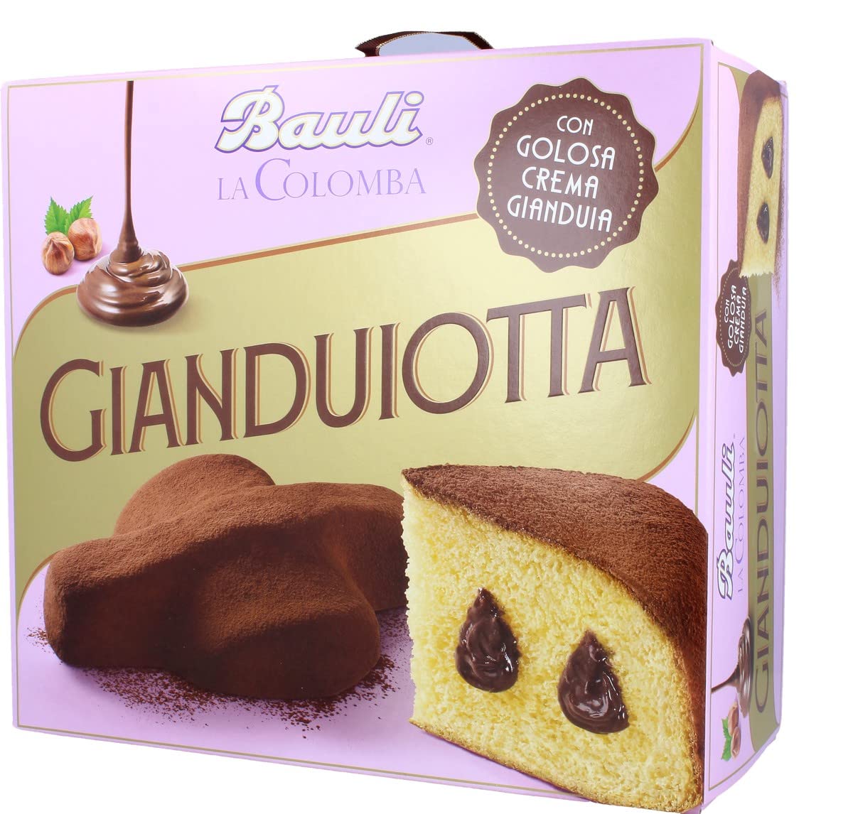 Bauli Colomba Farcita Gianduiotta, 750g