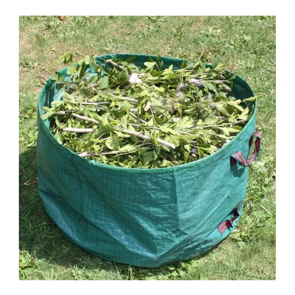 CG94 Sacco raccogli Foglie Pieghevole da Giardino Verde 67cm x h75 cm / 270 lt