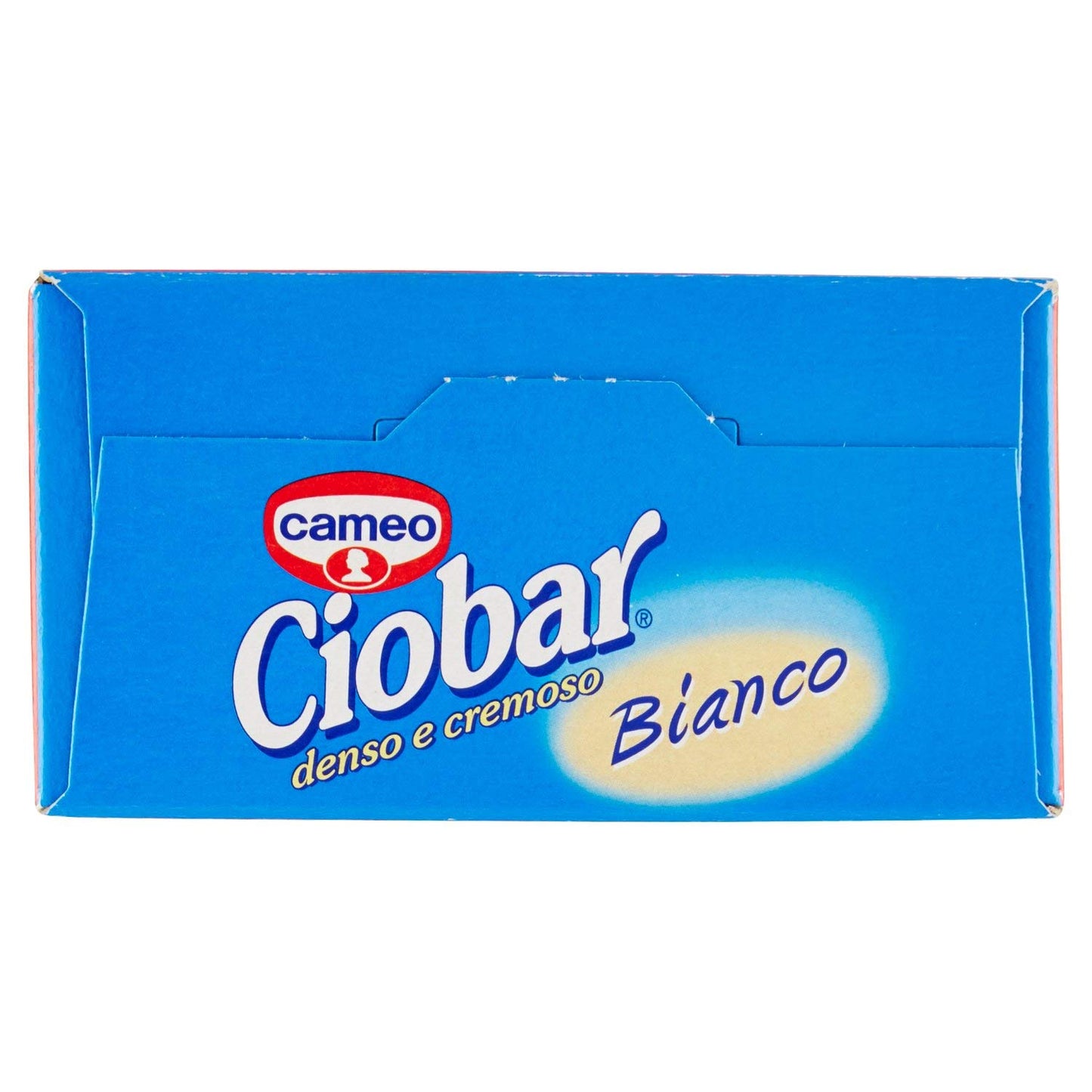 Ciobar -Denso e Cremoso, Gusto Cioccolato Bianco, Confezione da 5.21 g