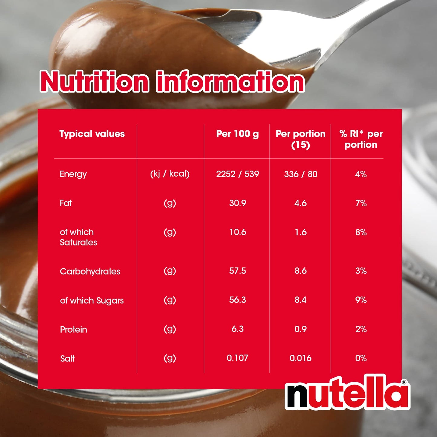 Nutella Hazlenut nutella da 3kg