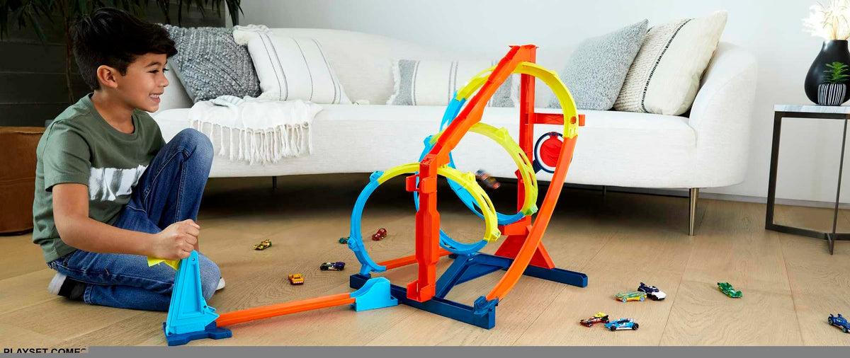 Hot Wheels-HDX79 Componenti Piste per macchinine, Multicolore, HDX79