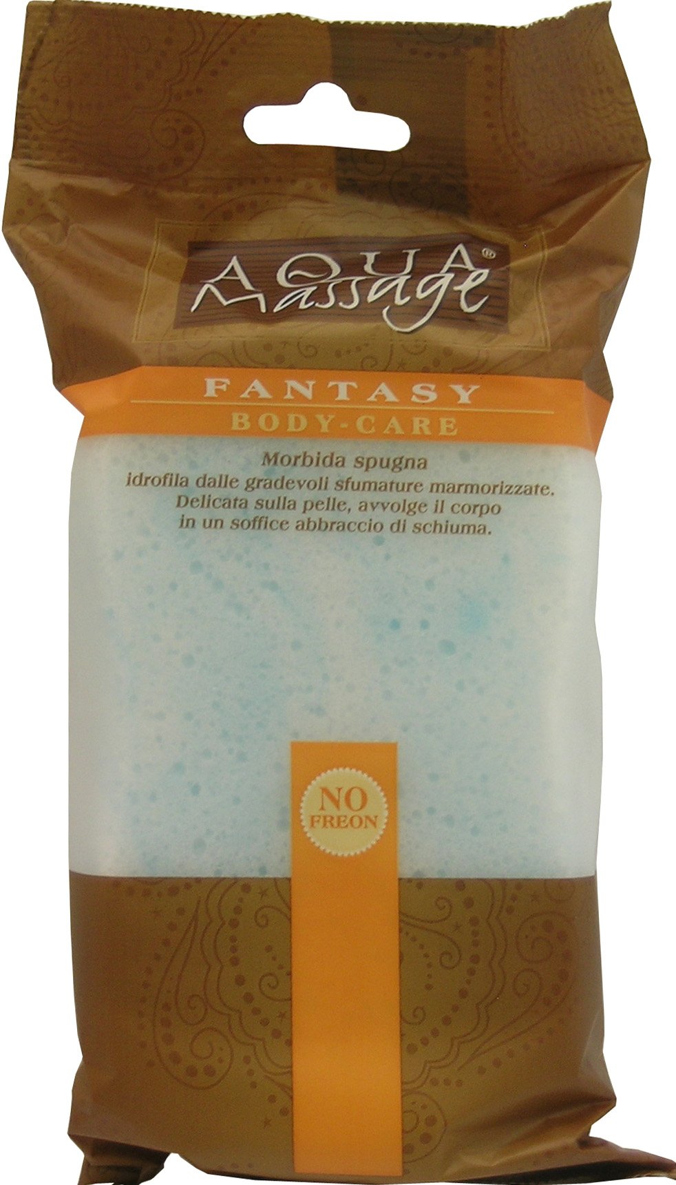 10 x AQUA MASSAGE Spugna Bagno Schiuma Delicata