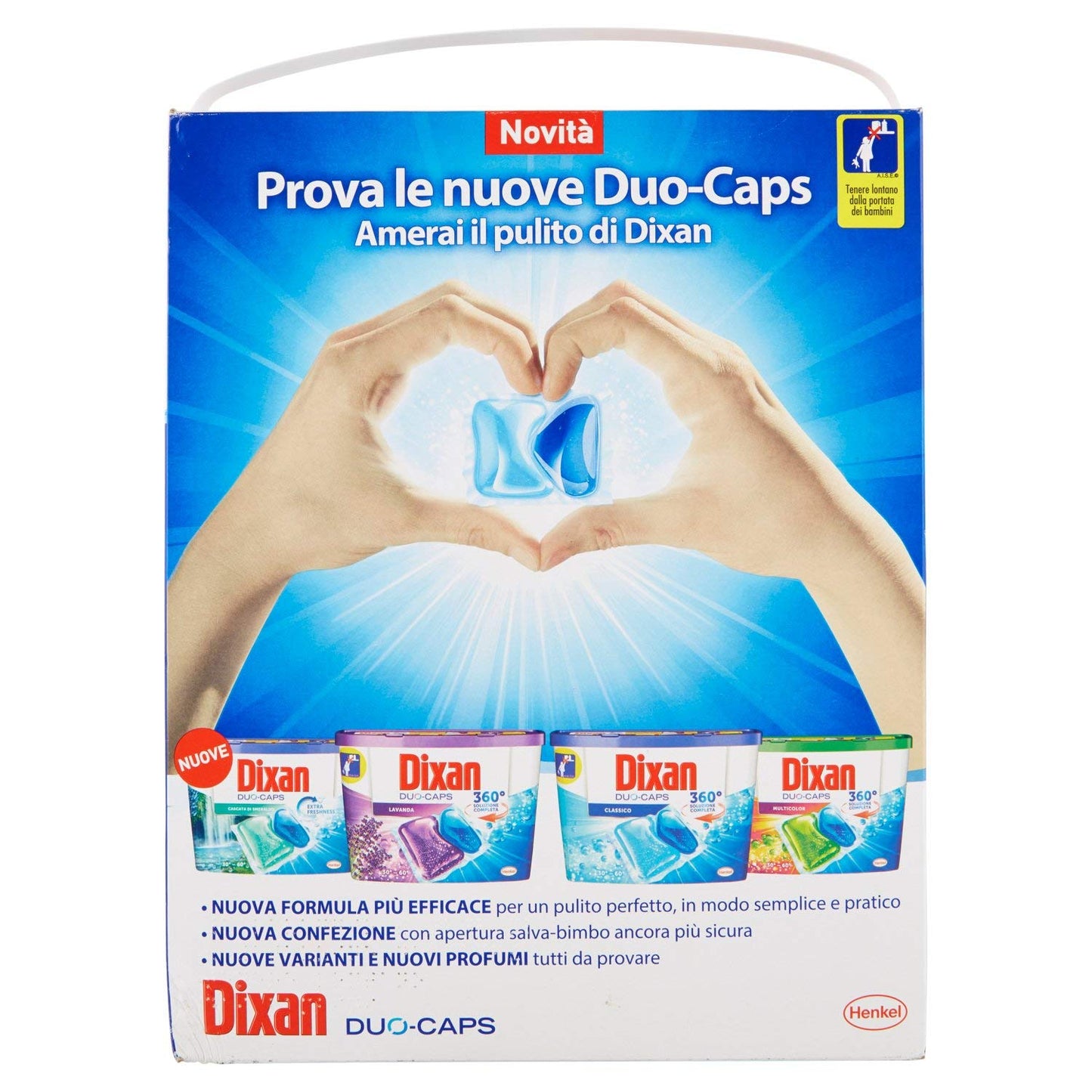 Dixan Detersivo Lavatrice in Polvere, 70 Misurini