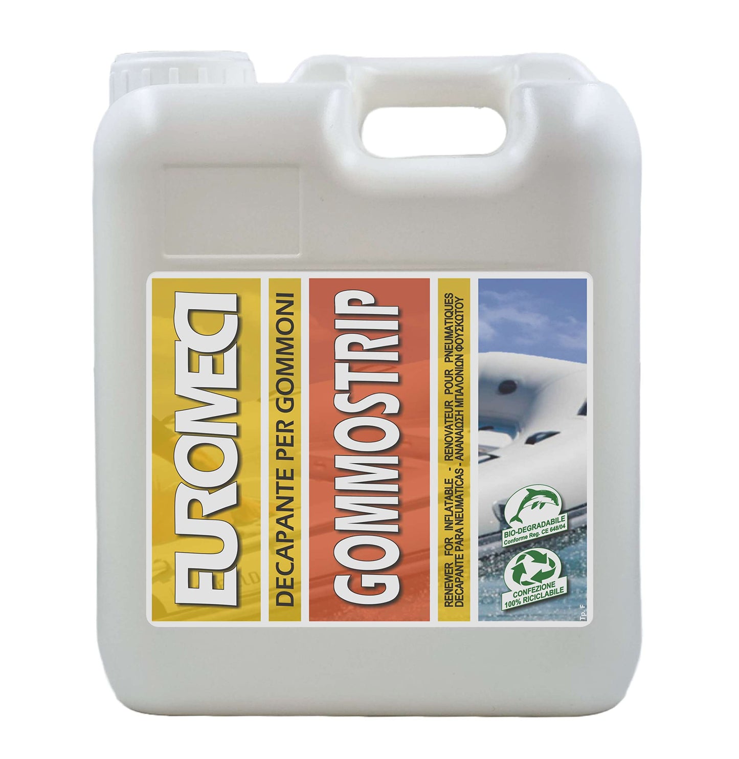 Euromeci EGS5, Rinnovatore per Gommoni, Incolore, 5.000 ml