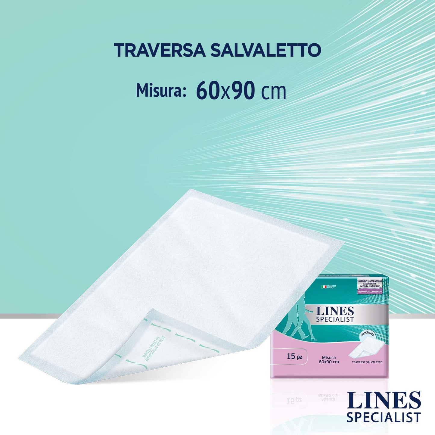 Lines Specialist Traversa, Dimensioni 60 x 90 cm, 60 Pezzi