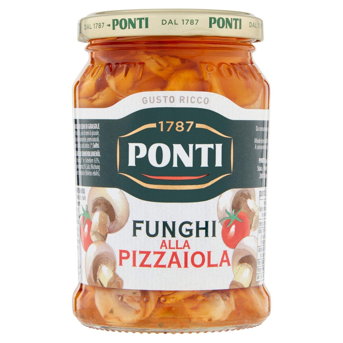 Ponti Funghi alla Pizzaiola, 280g