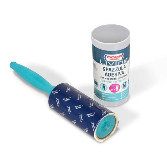 DOMO PAK LIVING Spazzola Adesiva con Coperchio