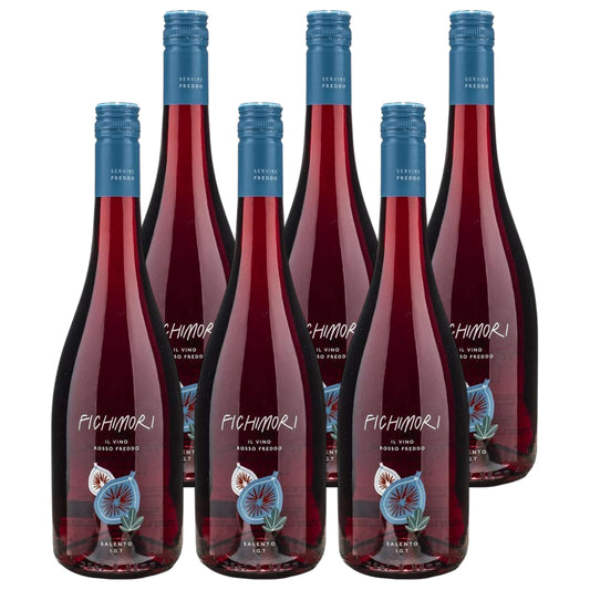 Antinori Tormaresca Fichimori Rosso Salento IGT 2024 | Vino Rosso Antinori Negramaro del Salento | Bottiglia da 750ml (6 Bottiglie)