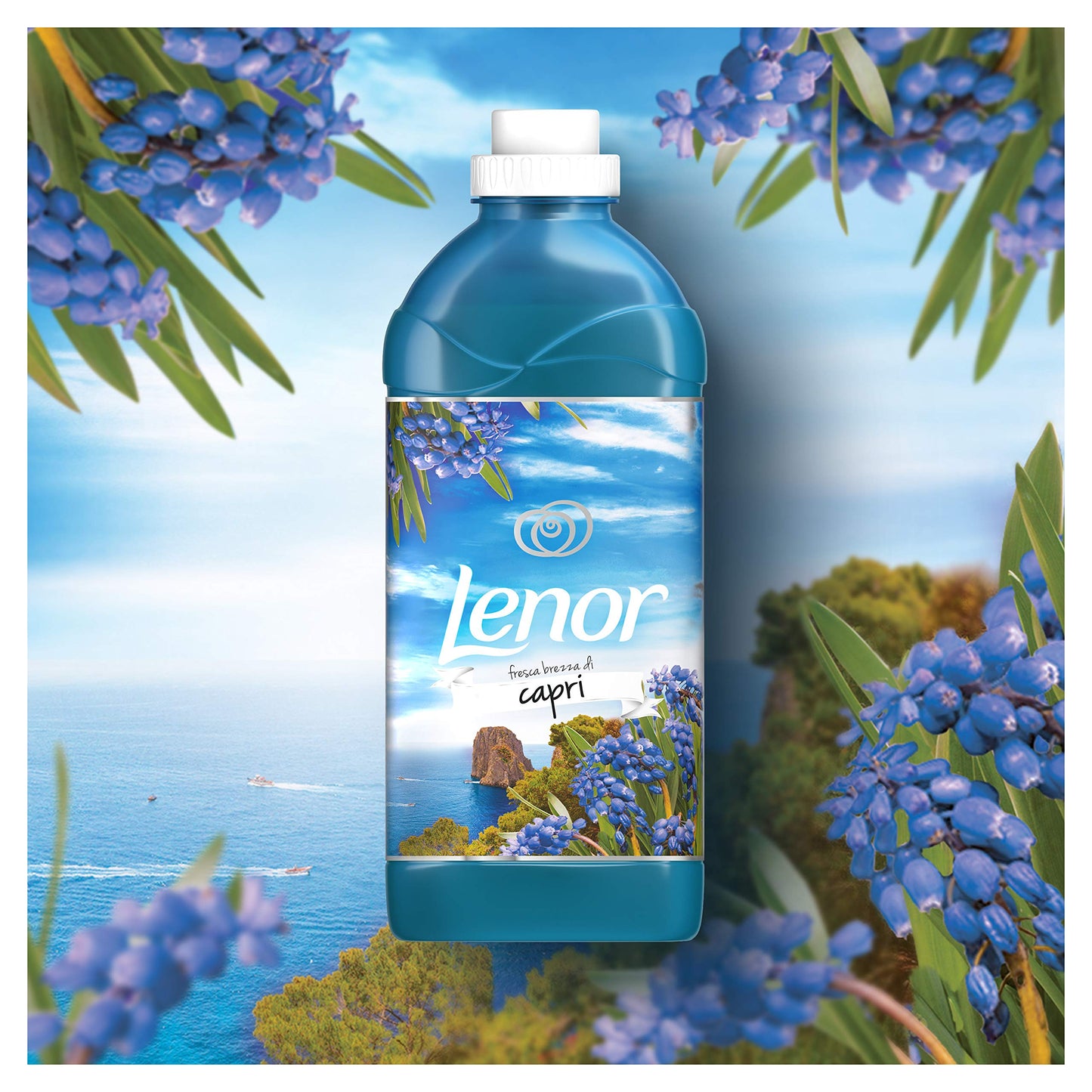 Lenor Capri Ammorbidente 336 Lavaggi Atmosfere D’Italia, Maxi Formato 8 x 42 Lavaggi