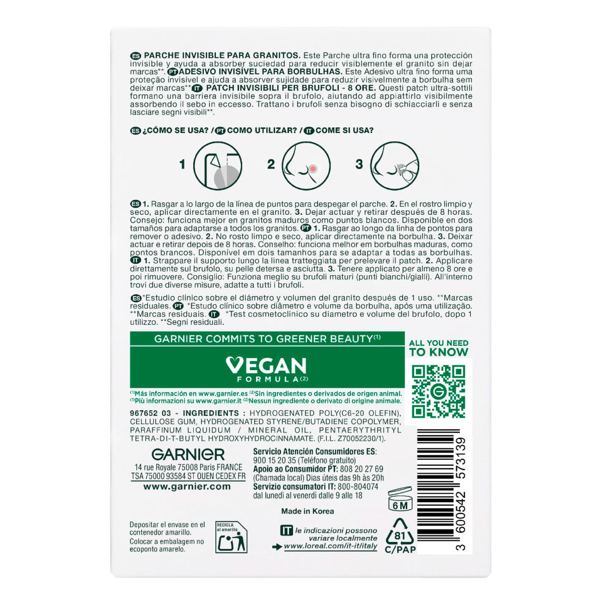 Garnier Pure Active Pimple Patch 8 Ore a scelta