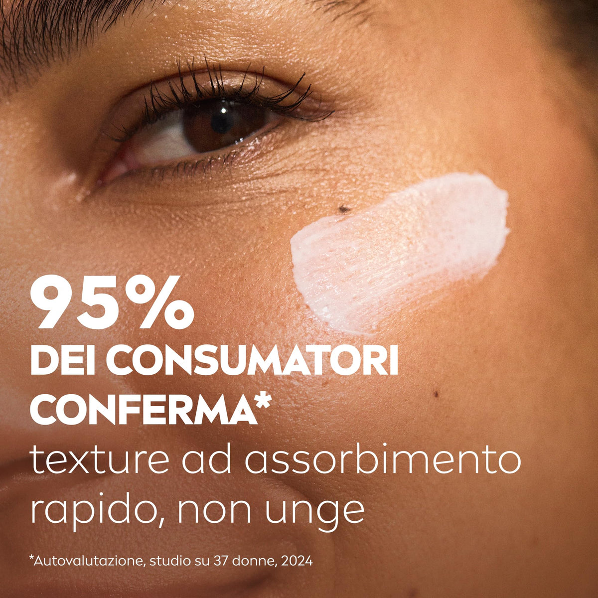 NIVEA Q10 Anti-Rughe Expert Fluido UV Quotidiano SPF 50 40 ml, Crema viso antirughe a tripla azione con protezione solare, Crema viso SPF 50 con Q10 Puro e Glycostop contro raggi UV e rughe