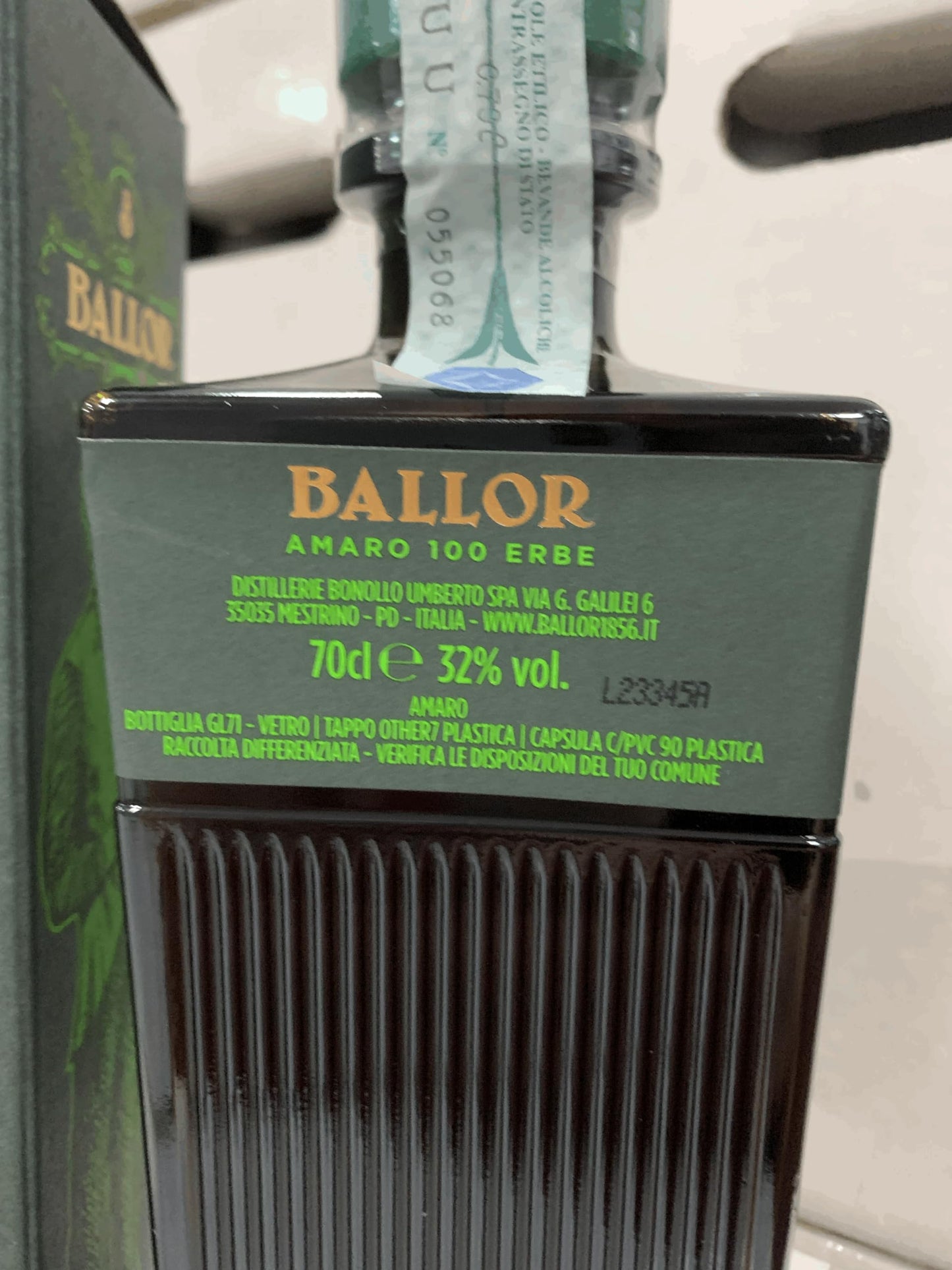 BALLOR AMARO 100 ERBE AMARO DI HENRY 70 CL