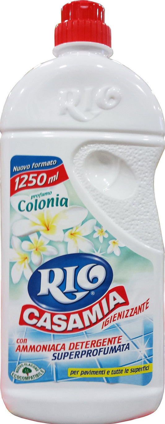 9 x RIO CASA MIA Lavapavimenti&Tutte Le Superfici Colonia 1250Ml