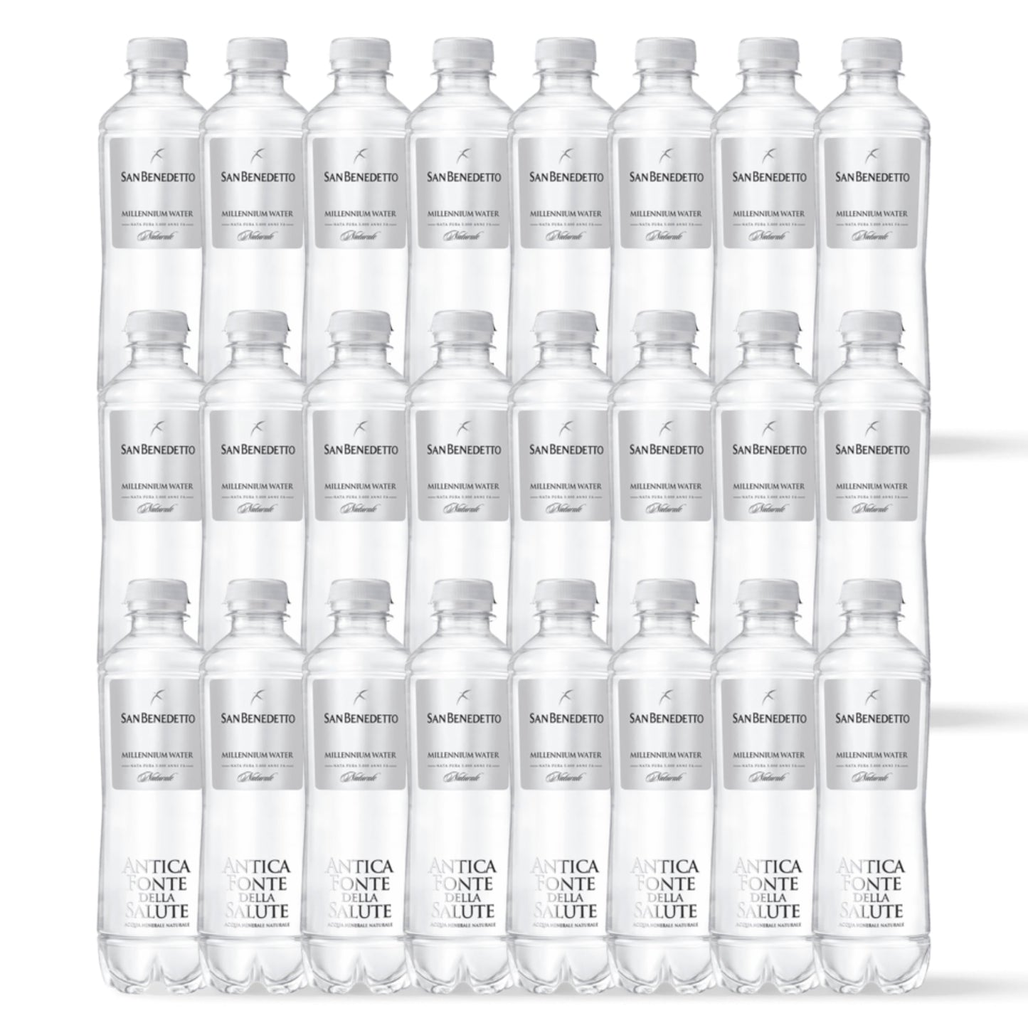 Acqua San Benedetto Minerale Naturale Antica Fonte della Salute | Premium Water | Confezione da 24 Bottiglie in PET da 400ml