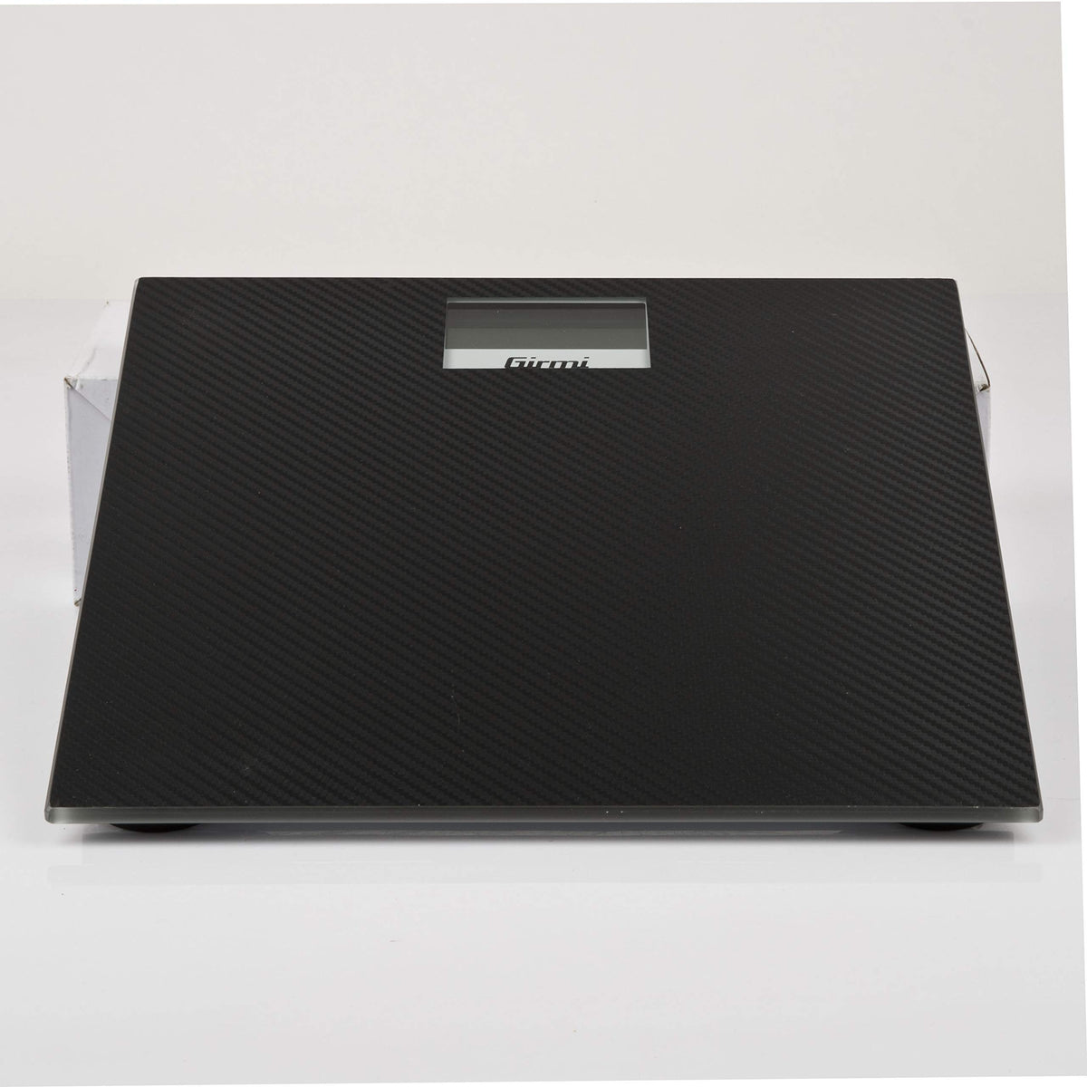Girmi BP27 Bilancia Persona Vetro Effetto Carbonio Elettronica 100gr/150kg