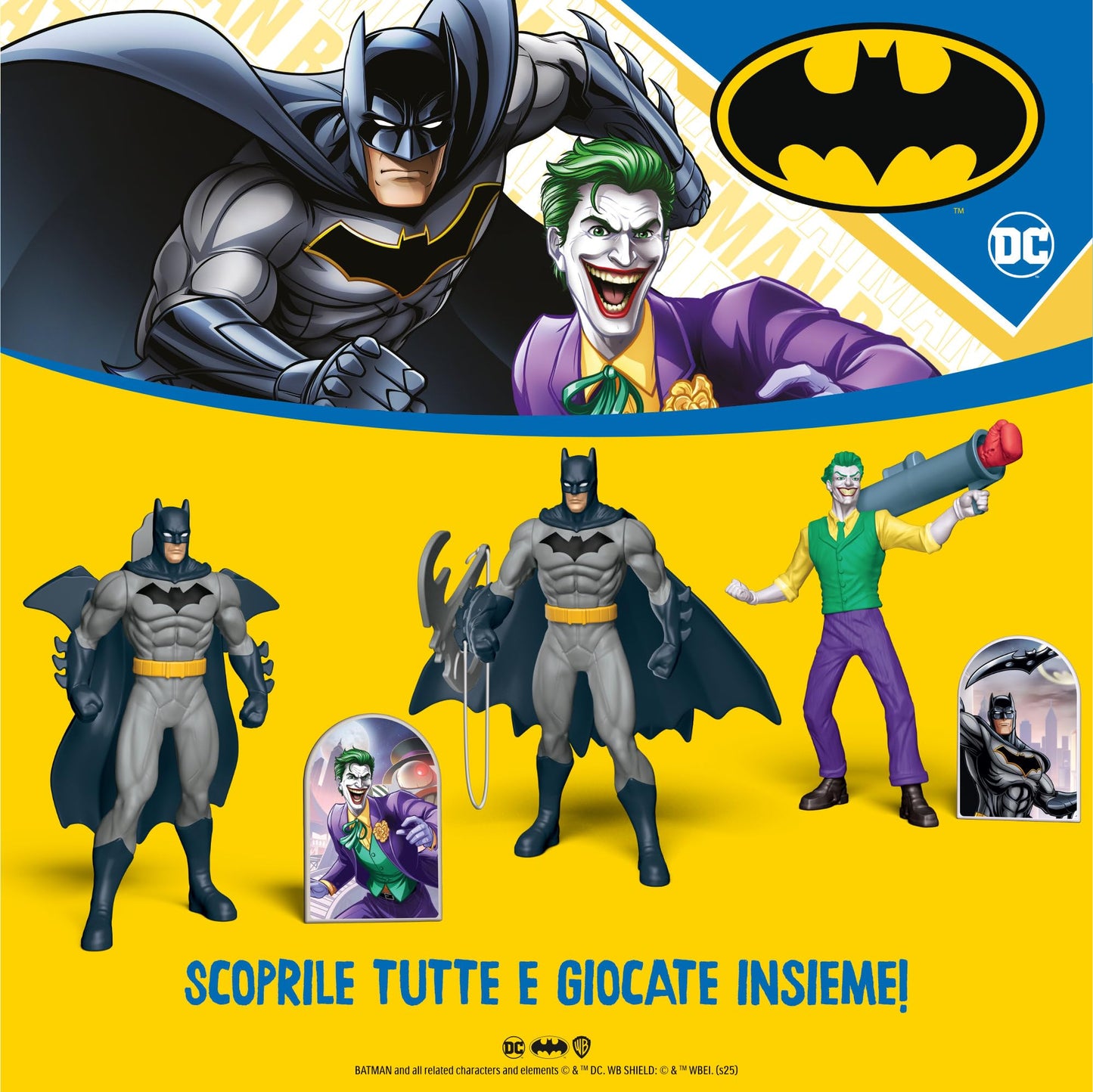 Kinder GranSorpresa Batman - Uovo di Pasqua Kinder 2025, Finissimo Cioccolato al Latte con Sorpresa Batman, Idea Regalo Pasqua, 150 Grammi