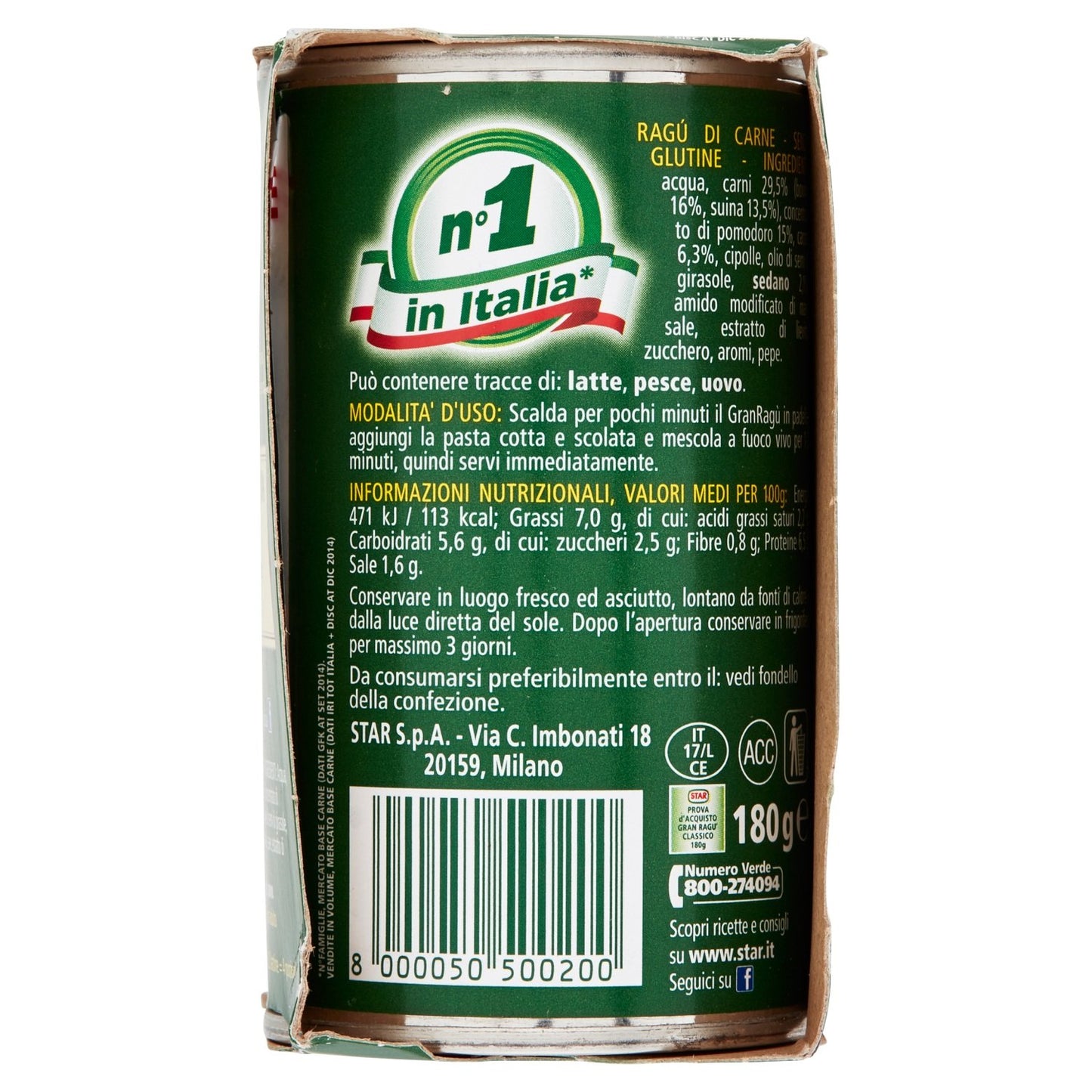 STAR Il Mio Granragù Ragù Classico