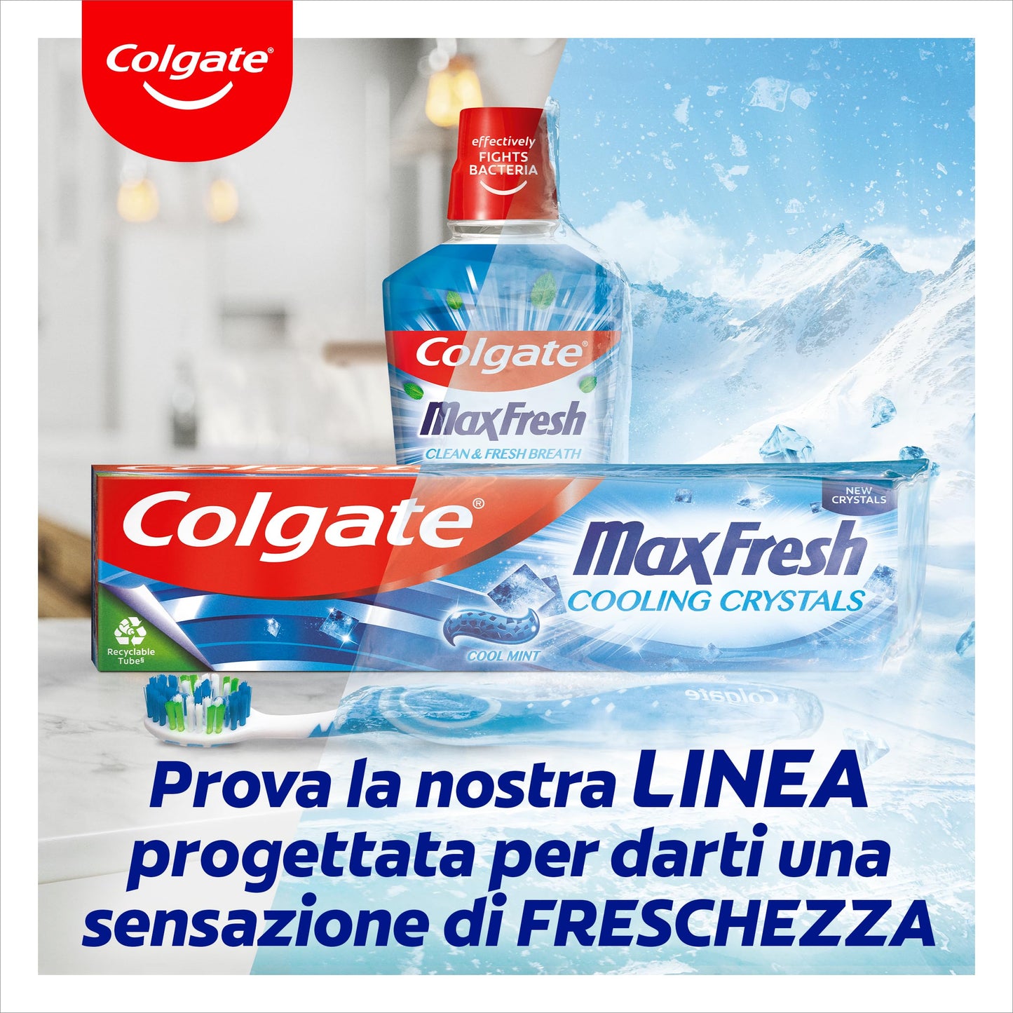 Colgate - Dentifricio Max Fresh 6x75ml (Consegna in 48 Ore), Dentifricio Rinfrescante, Alito Fresco, Protezione contro la Carie, Denti Bianchi e Puliti