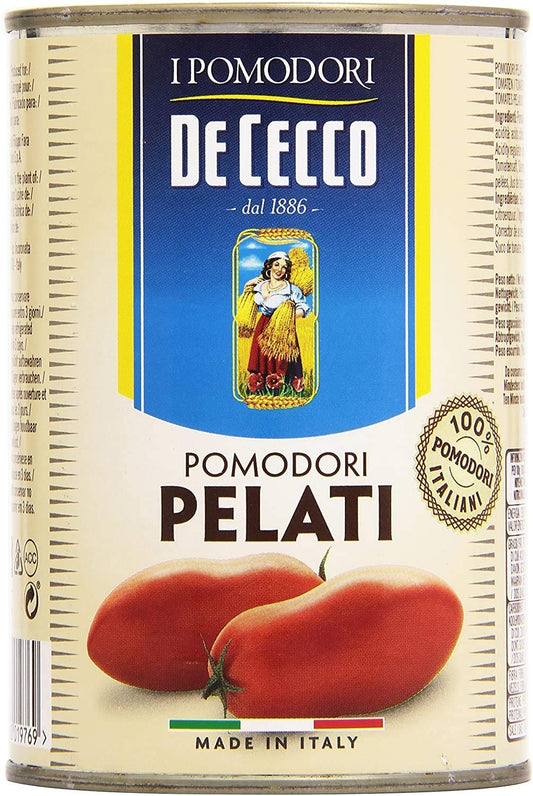 De Cecco Pomodori Pelati - 12 pezzi da 400 g [4800 g]