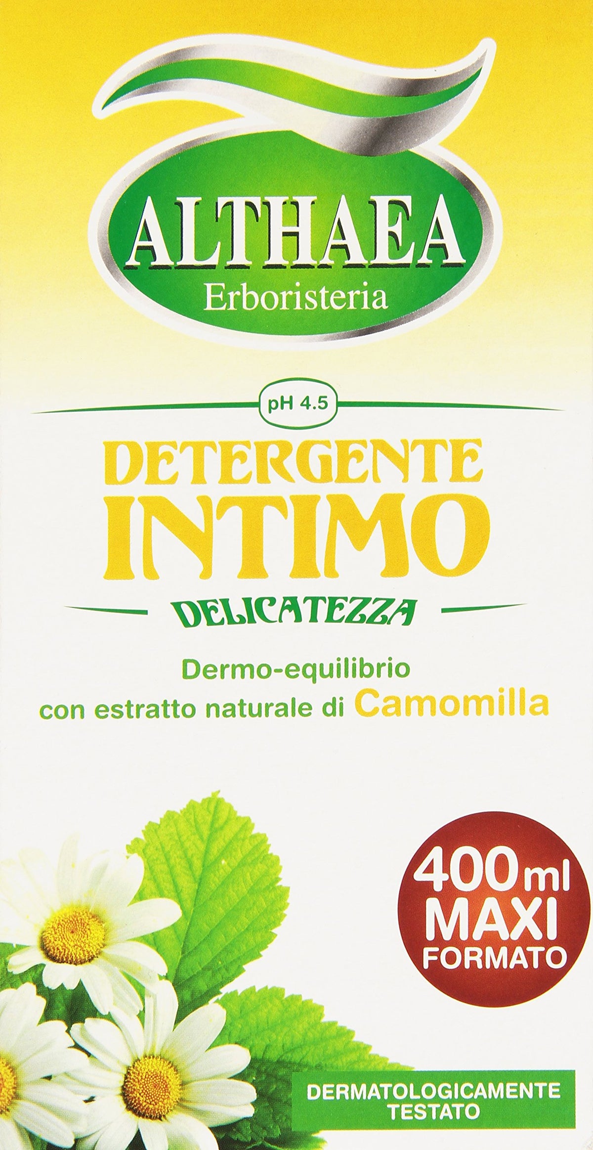 Althaea - Sapone Intimo - Con estratto di camomilla - 400 ml - [confezione da 4]