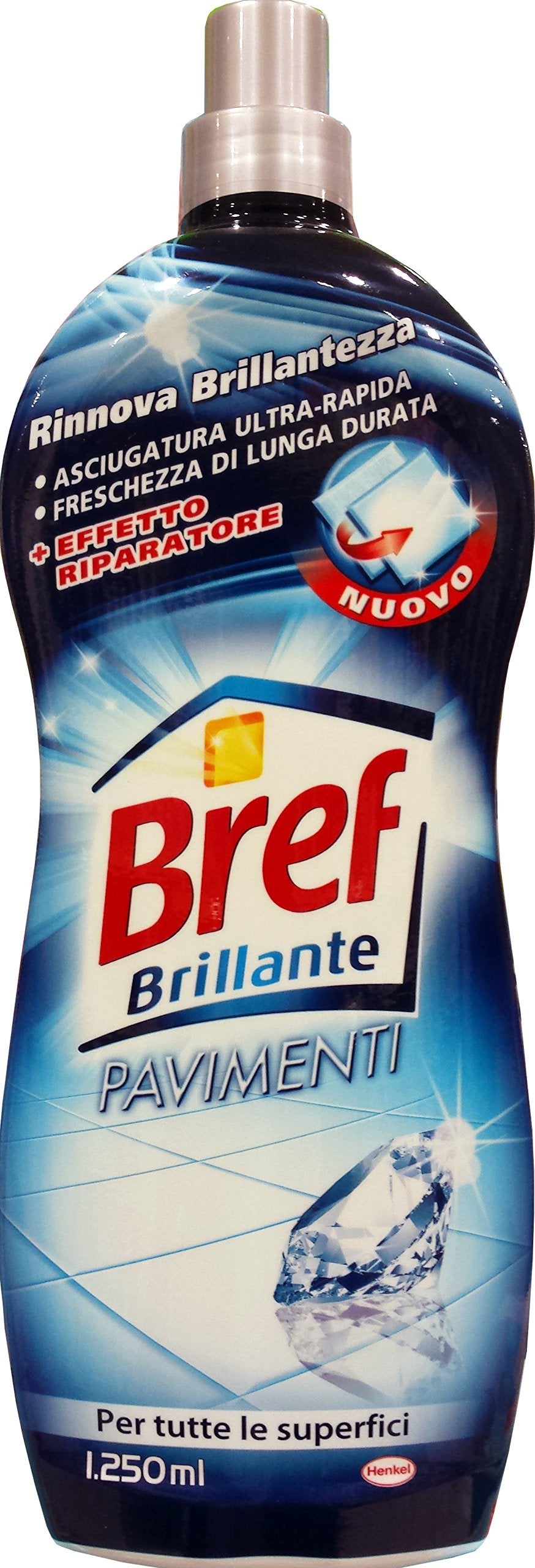 8 x BREF Brillante Lavapavimenti Classico 1250 Ml