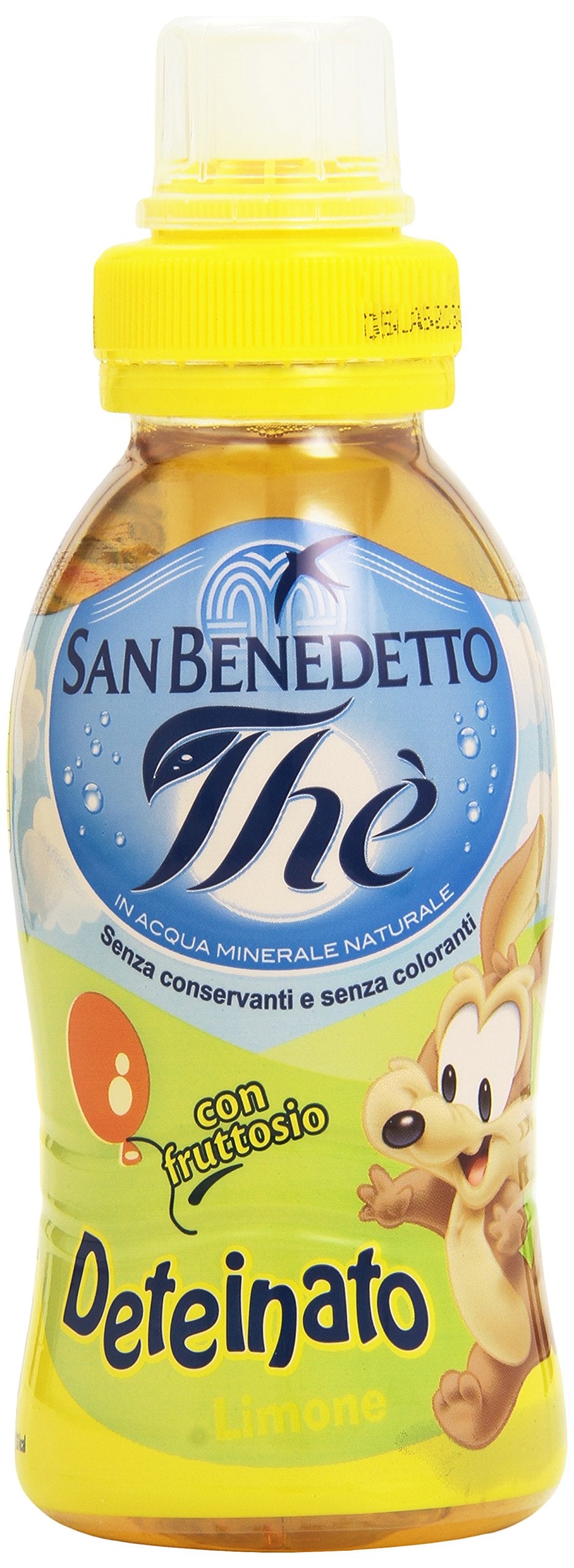San Benedetto - Thè, Deteinato Limone - 24 pezzi da 250 ml [6 l]