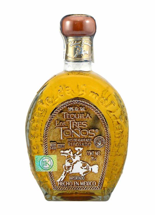 Los Tres Tonos Tequila Reposado 70cl