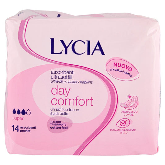 Lycia Assorbenti Ali, confezione da 14