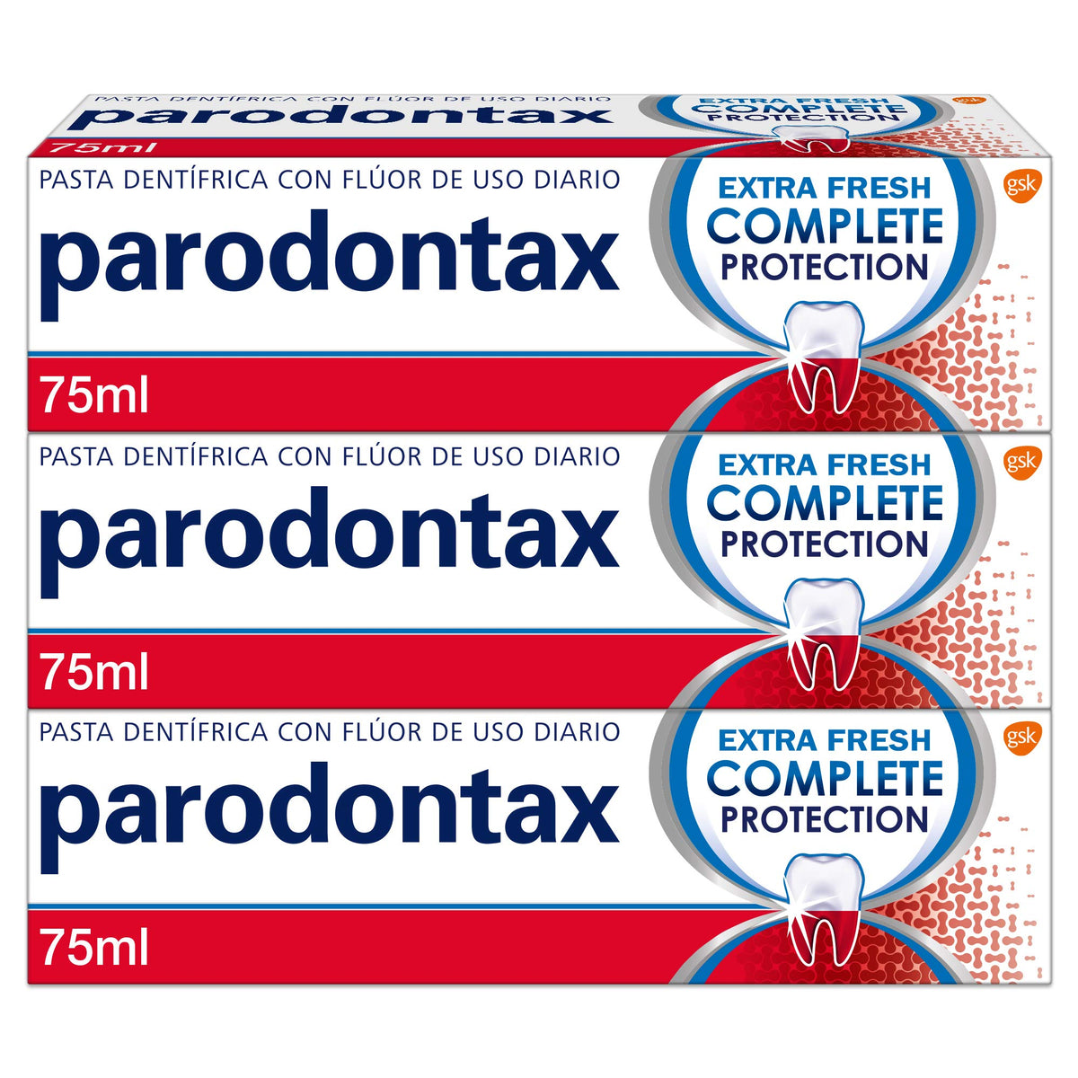 parodontax di dentifricio – 3 confezioni da 75 ML – Totale: 225 ML