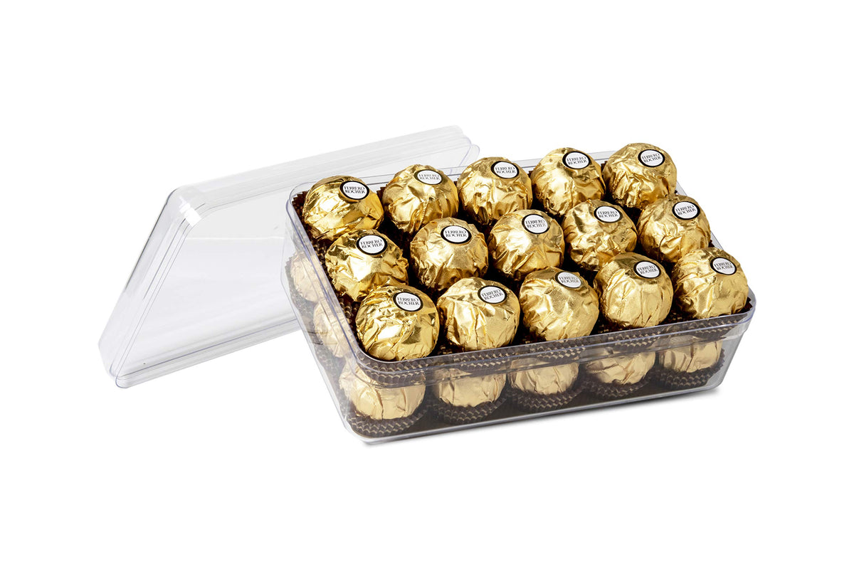 Ferrero Rocher - Croccanti Specialità al Cioccolato al Latte con Nocciole e Ripieno Cremoso con Nocciola Intera