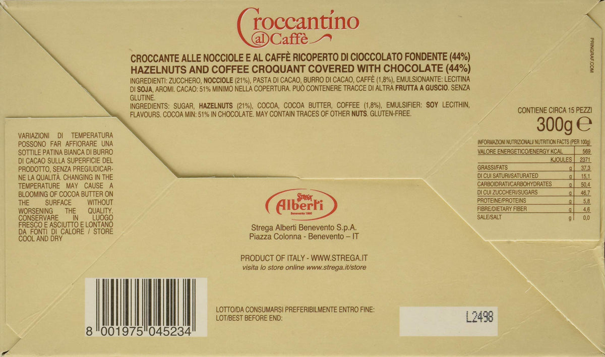 Strega Croccantini al Caffe - 300 g