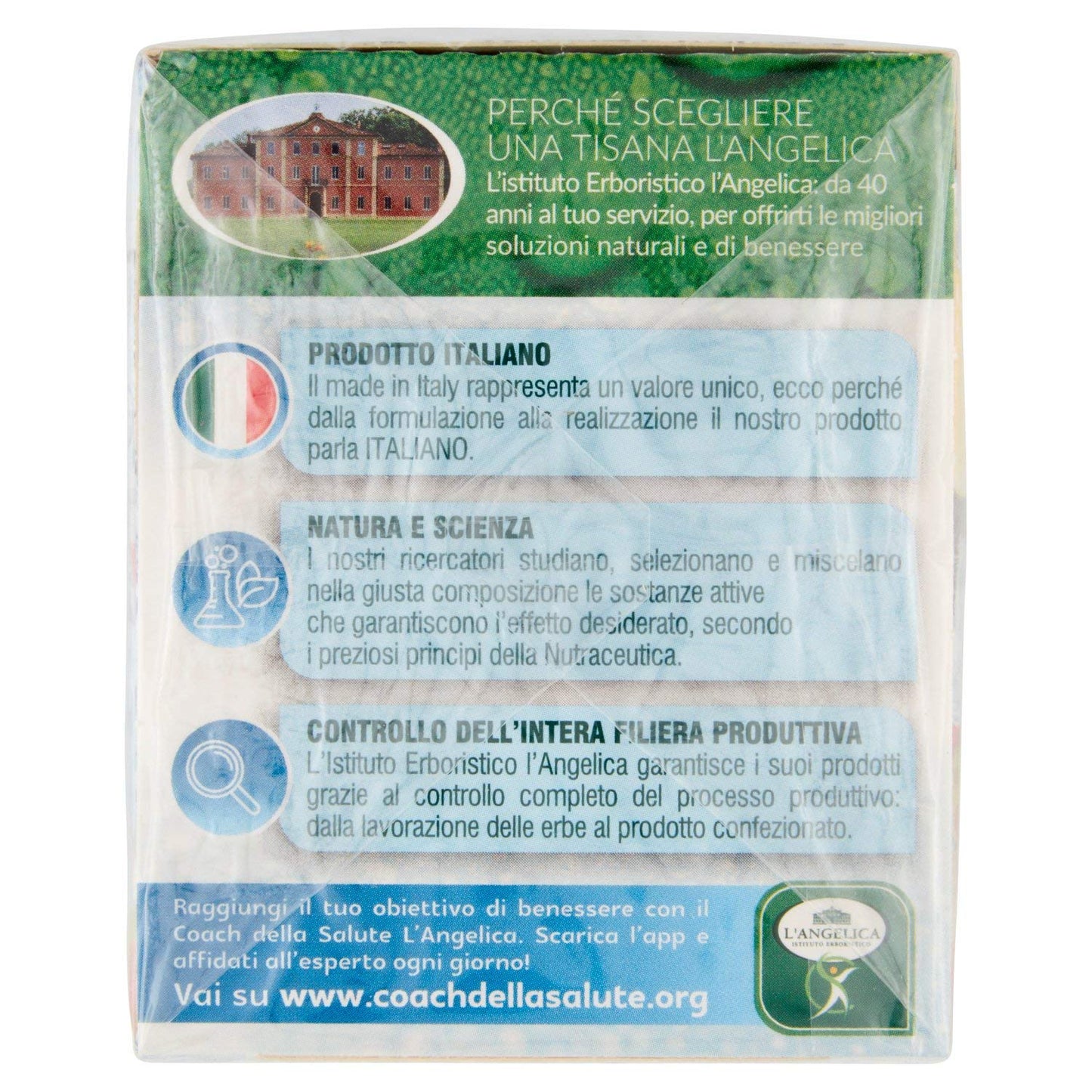 L'Angelica Tisana a Freddo Drenante Anticellulite, 18 Filtri