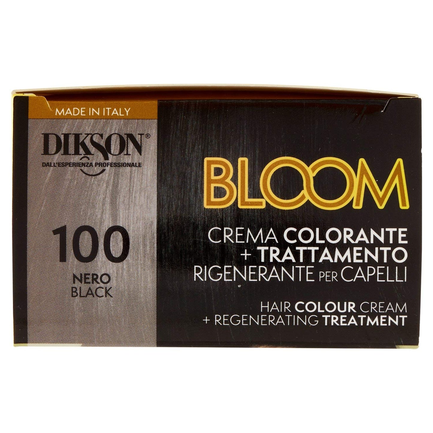 Dikson Muster Dikson Bloom Crema Colore 100 Nero, Standard
