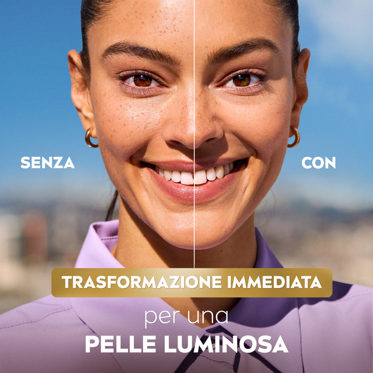 NIVEA Luminous630 Fluido CC Cream SPF 30 3-in-1 Medium 40 ml, Crema colorata viso con pigmenti incapsulati e tripla azione anti-macchie, Crema antimacchie viso con Acido Ialuronico e Thiamidol