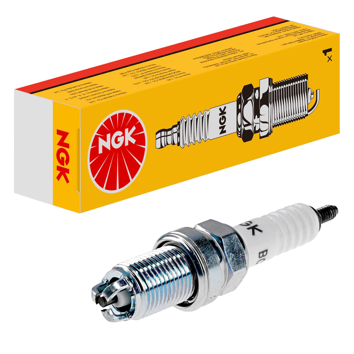 Candela di accensione NGK BCP7ET, 2078 | Yellow Box | 1 pezzo