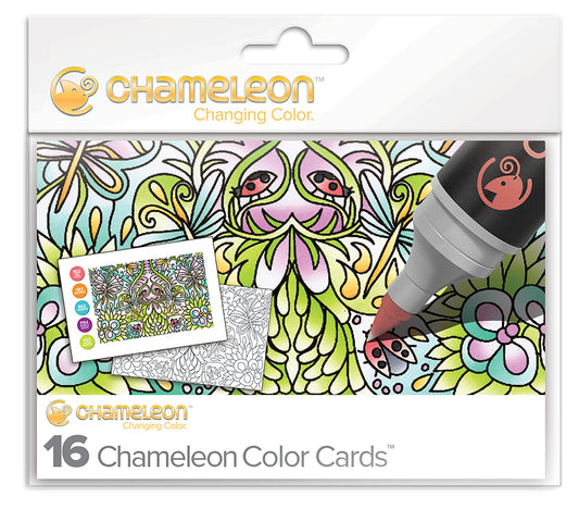 Camaleonte Colore Carte Arte Forniture - Immagini Specchio