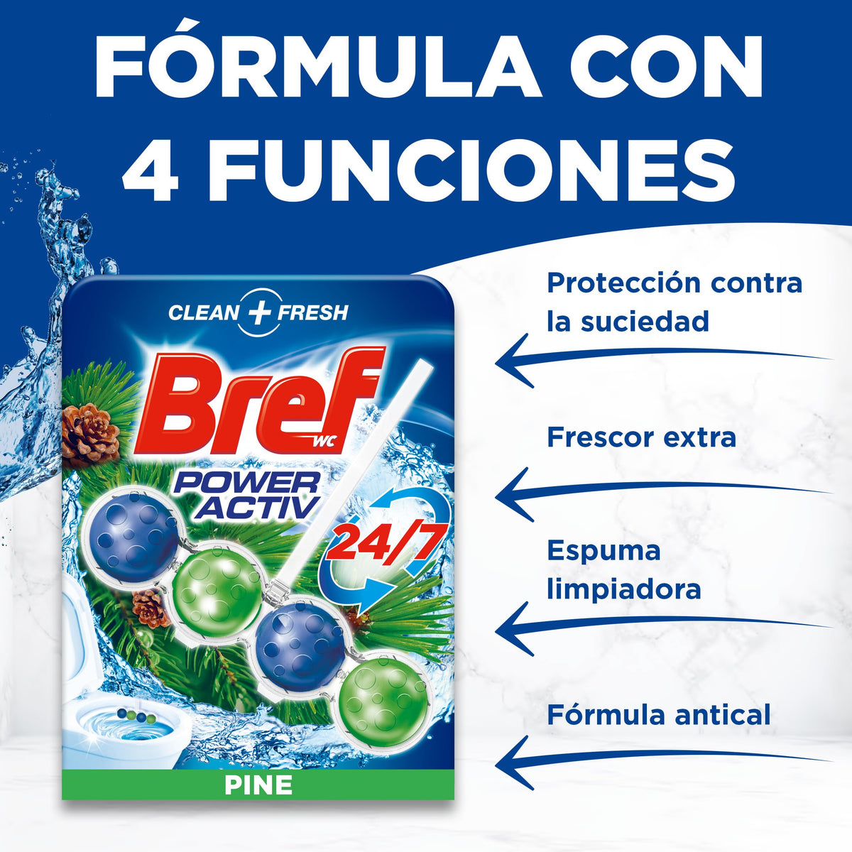 Bref Detergenti per la Casa - Detergenti Multiuso - 100 gr
