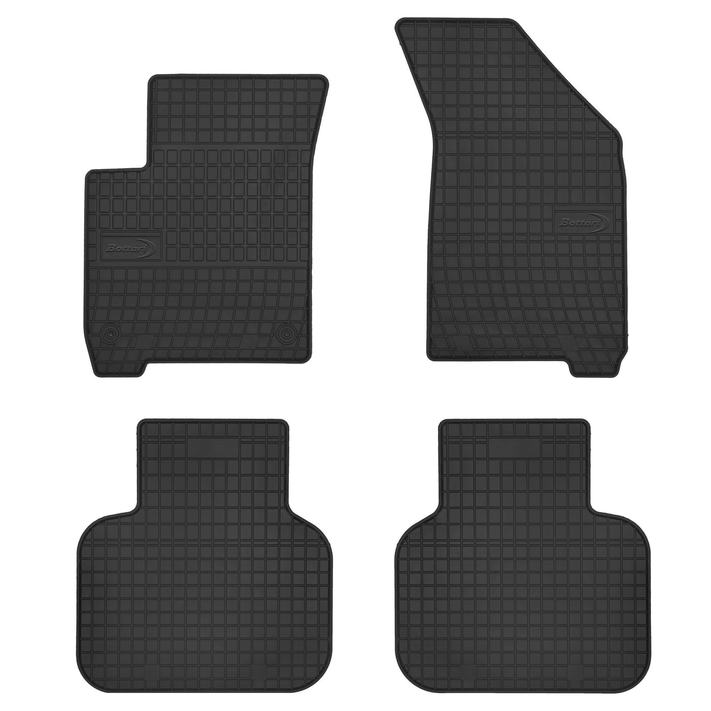 Bottari 39645 Set tappeti auto in gomma su misura