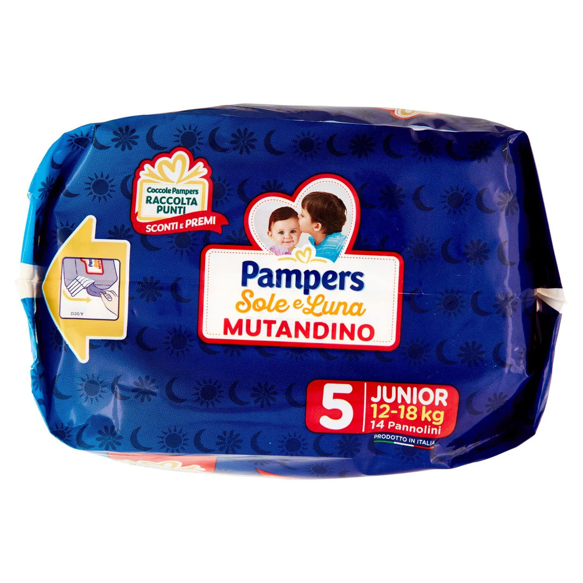 PAMPERS SOLE&LUNA MUTANDINA JUNIOR x14 pezzi