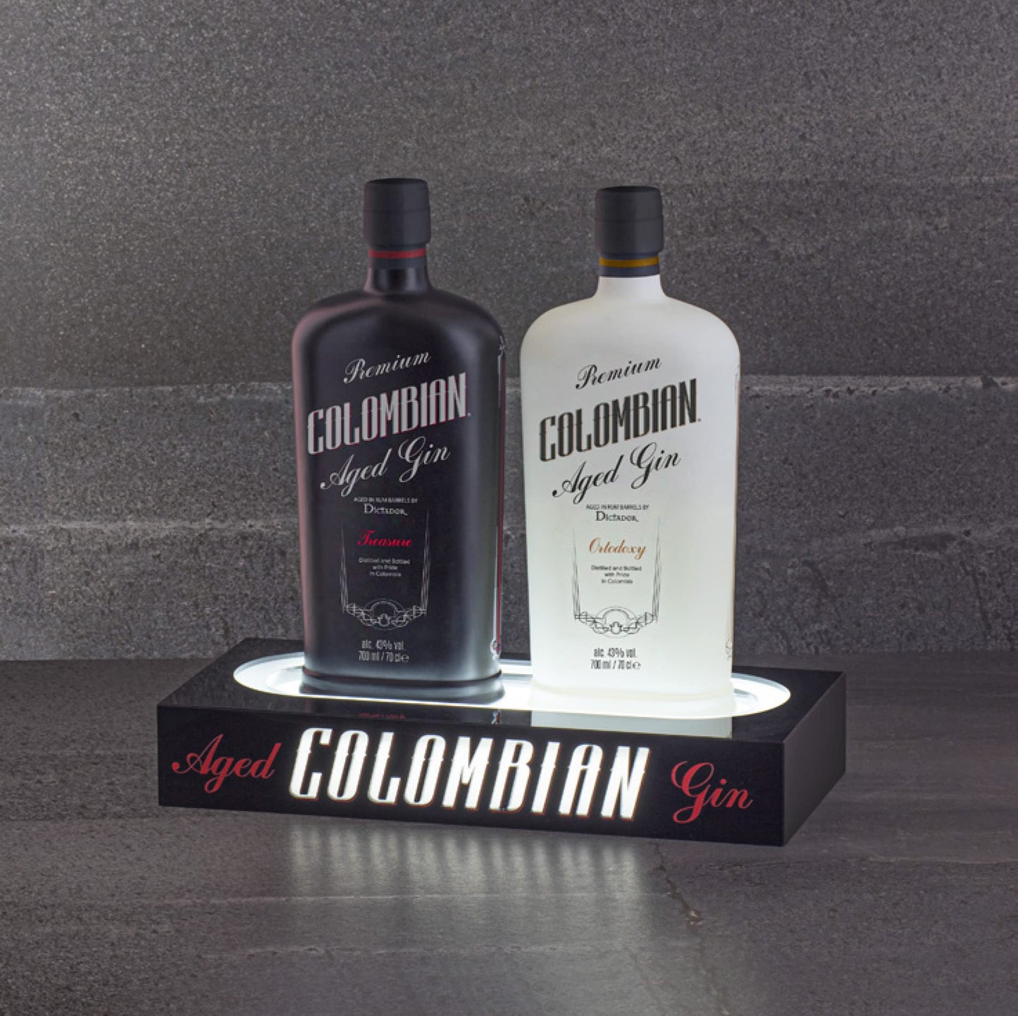 COLOMBIAN TREASURE AGED GIN (BLACK), 700 ml