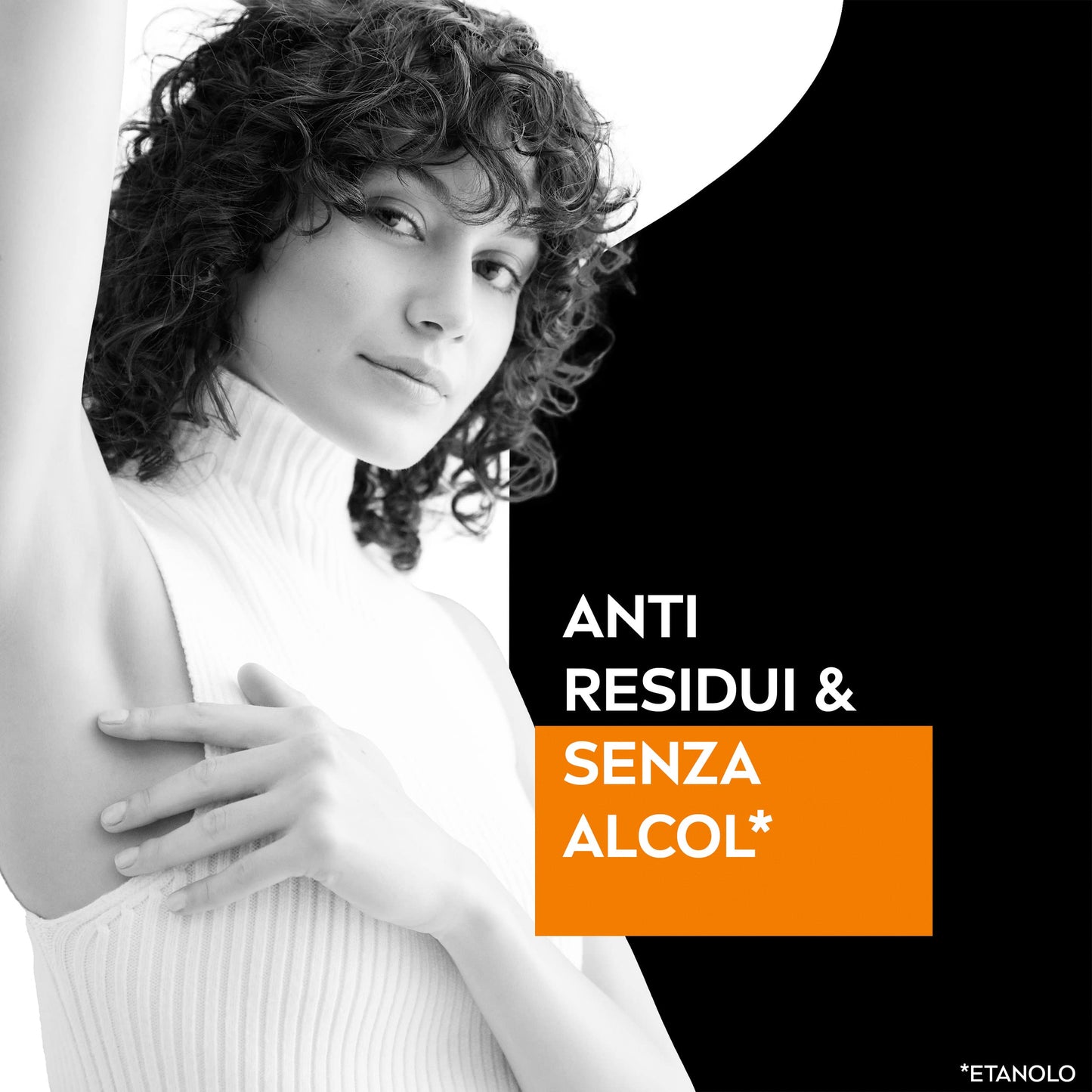 NIVEA Black & White Black Invisible Ultimate Impact Deodorante roll on da 50 ml, Deodorante donna antitraspirante 48h, Formula profumata che regola la traspirazione