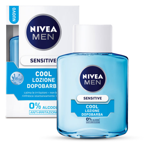 Nivea For Men After Shave Lozione Sensitive Cool 100Ml