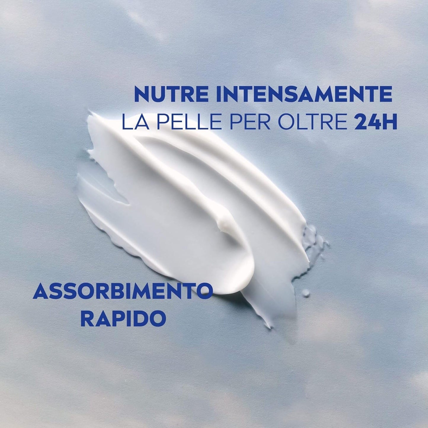 NIVEA Care Nutrimento Profondo 3 x 200 ml, Crema viso, corpo e mani nutriente leggera, Crema mani multiuso, Crema corpo con Microsfere di Cera a Idrodispersione