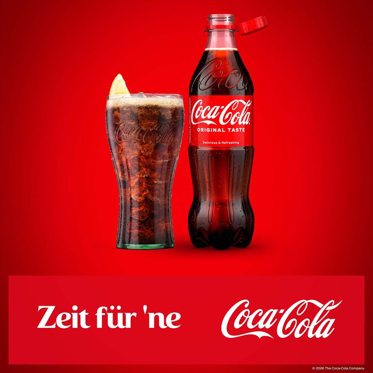 Coca-Cola Classic, puro rinfrescante con inconfondibile sapore Coke in elegante design cult, 12 x 500 ml bottiglia usa e getta