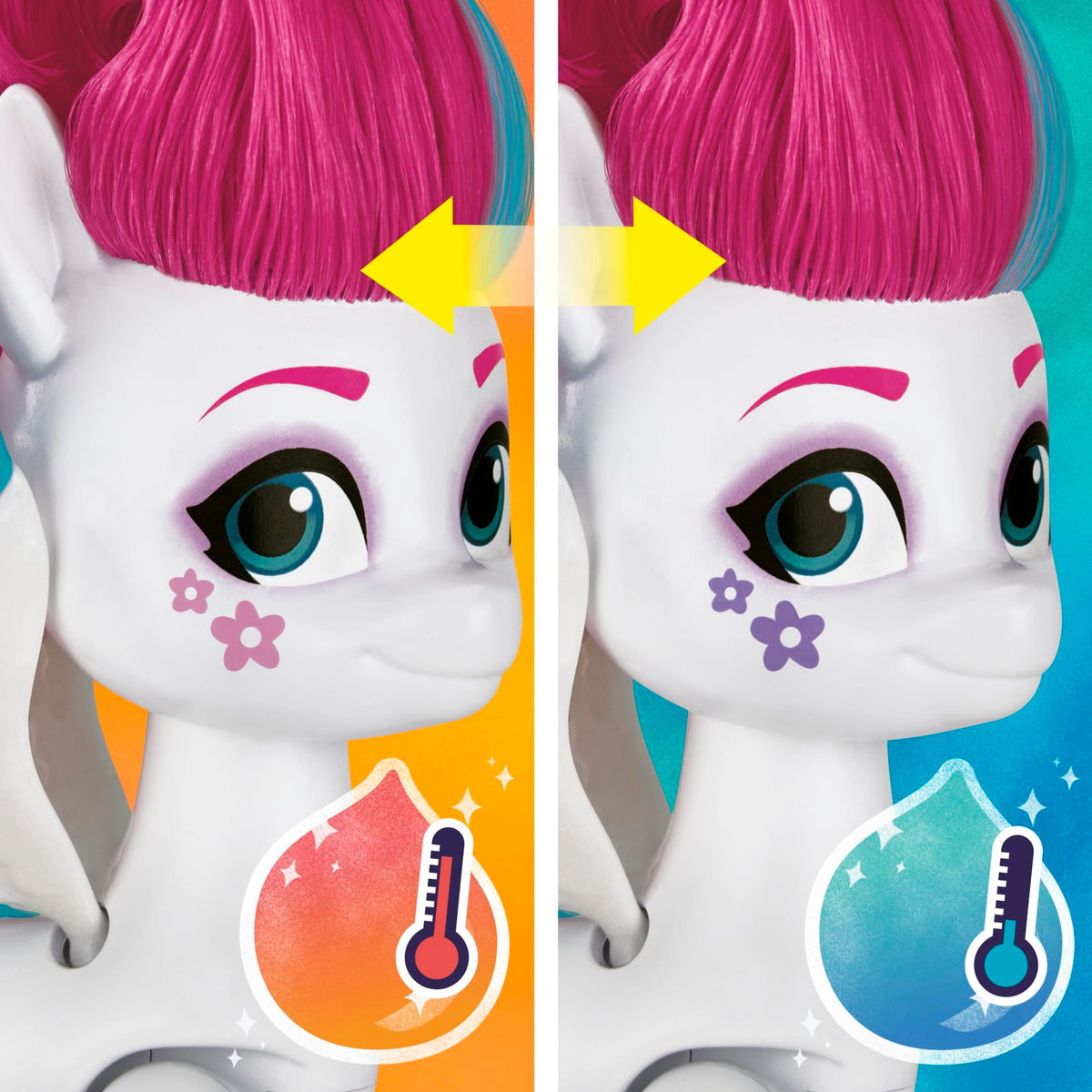 My Little Pony Zipp Storm Look alla moda, statuetta alla moda con accessori